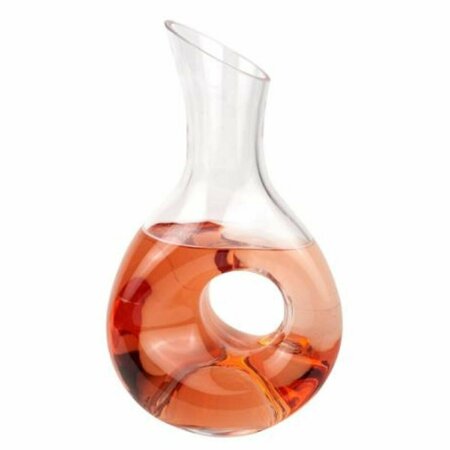 TARIFA O So Pretty 10 in. Mouth Blown Crystal Carafe TA3099729